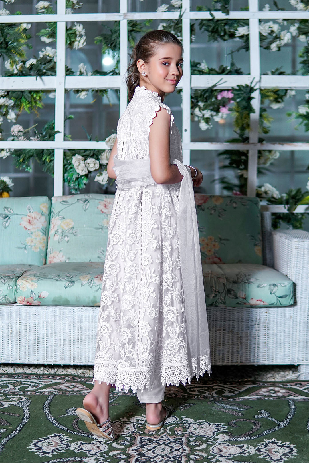 Kalidaar Embroidered Organza 3pc Suit | SHIREEN FESTIVE | S3169