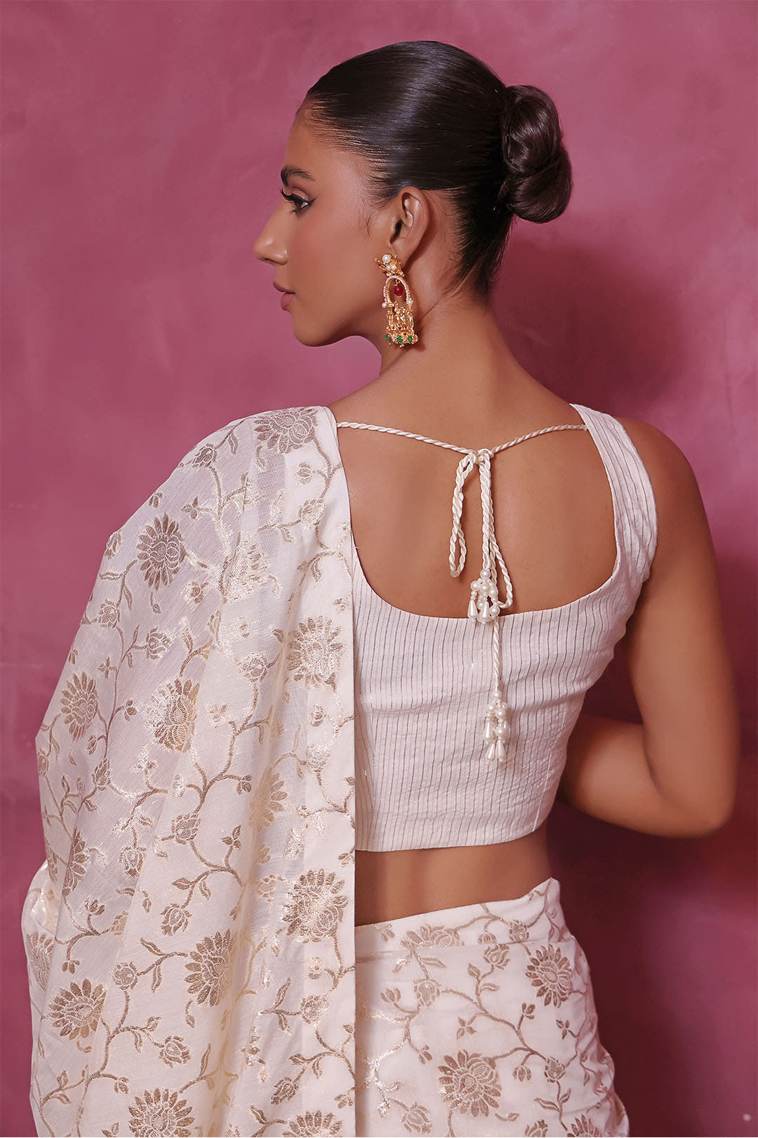 SANA'S cotton saree Pakistan Eid
