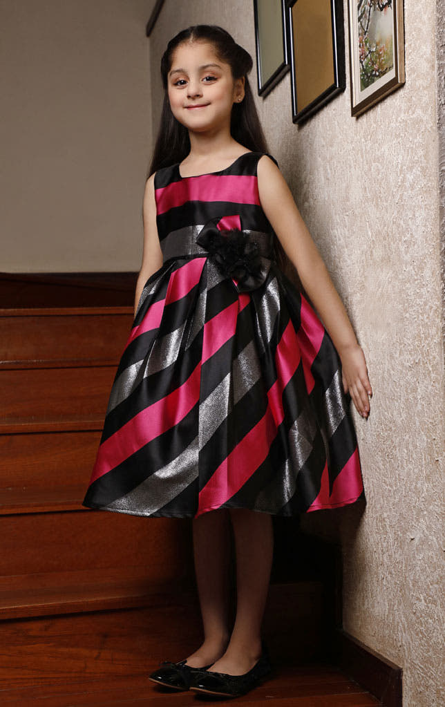 SANA'S brocade frock Pakistan occasion wear