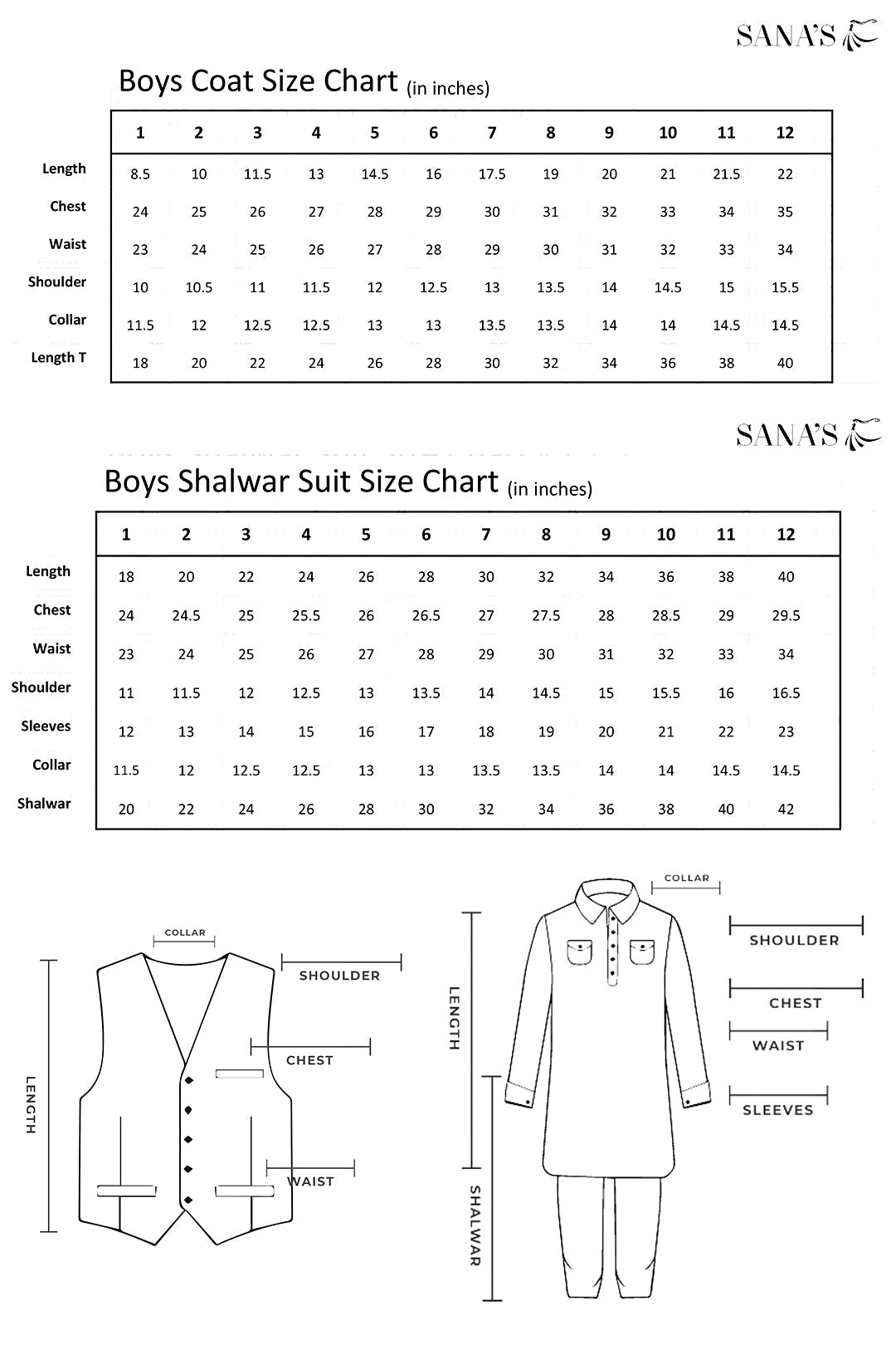 Waist Coat Suit | BFC16 | B502 - SANA'S