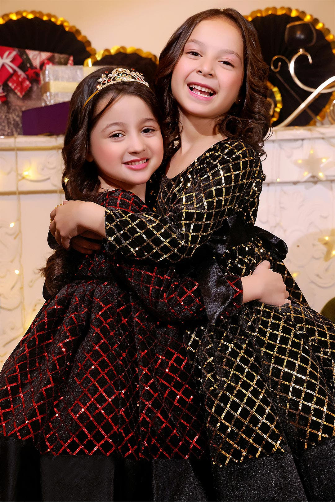 SANA'S velvet frock Pakistan Eid