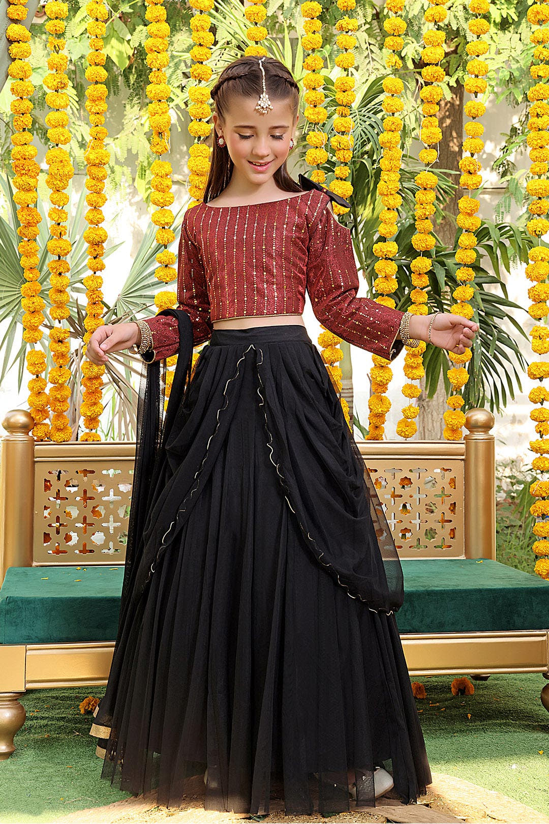 SANA'S lehenga Pakistan occasion wear