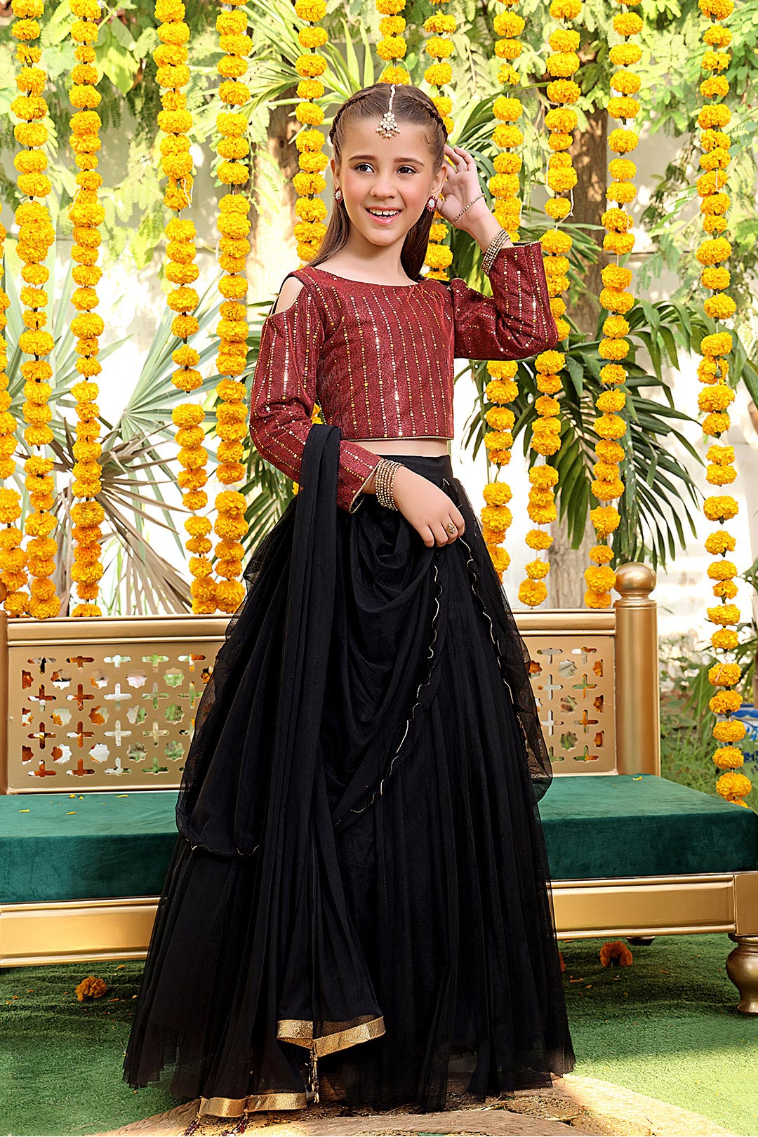 SANA'S lehenga Pakistan occasion wear