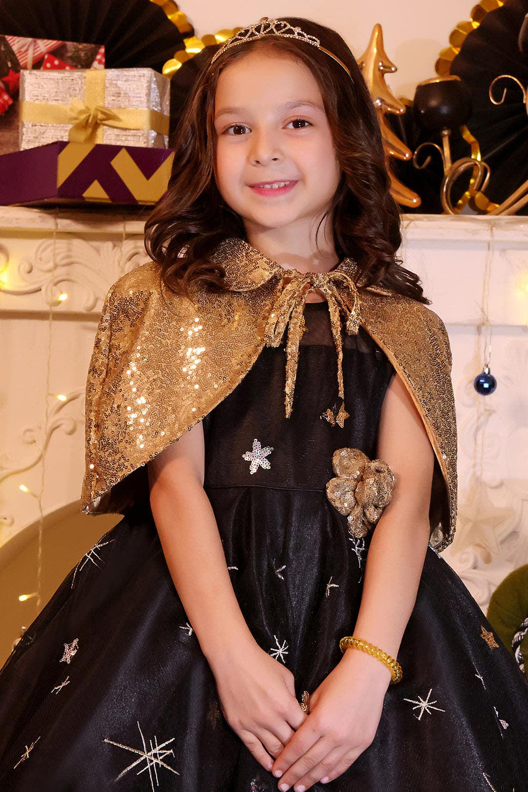 SANA'S net frock Pakistan Eid