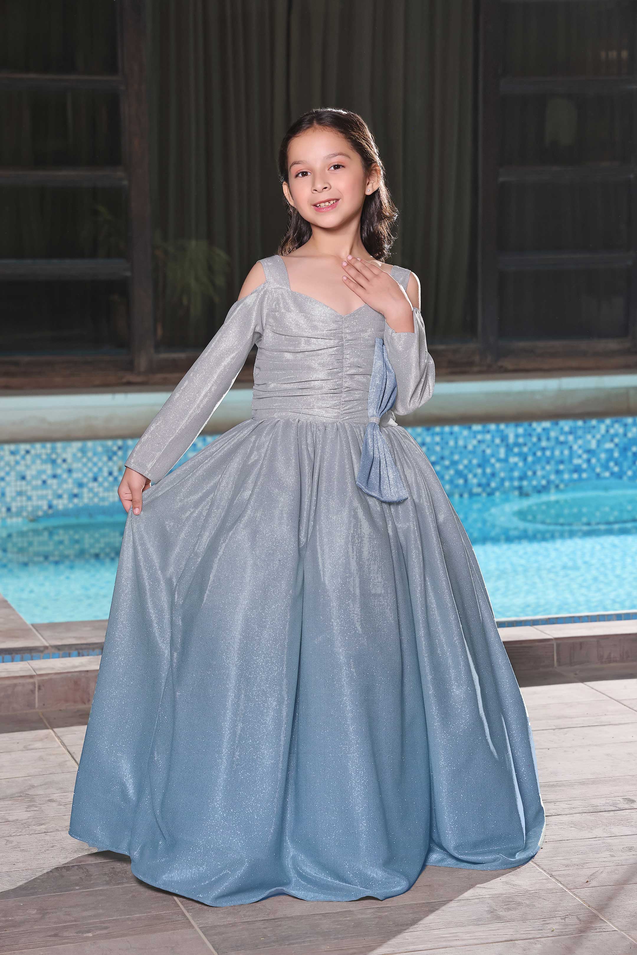 SANA'S moonlight maxi dress Pakistan occasion wear