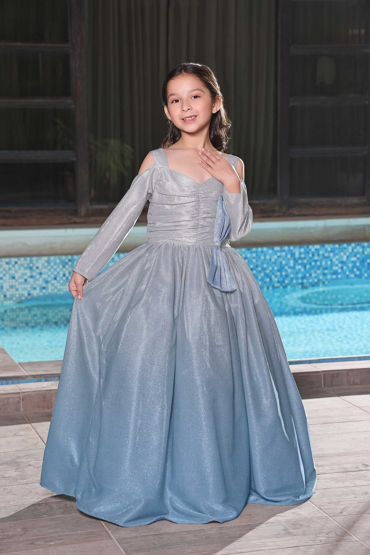 SANA'S moonlight maxi dress Pakistan occasion wear