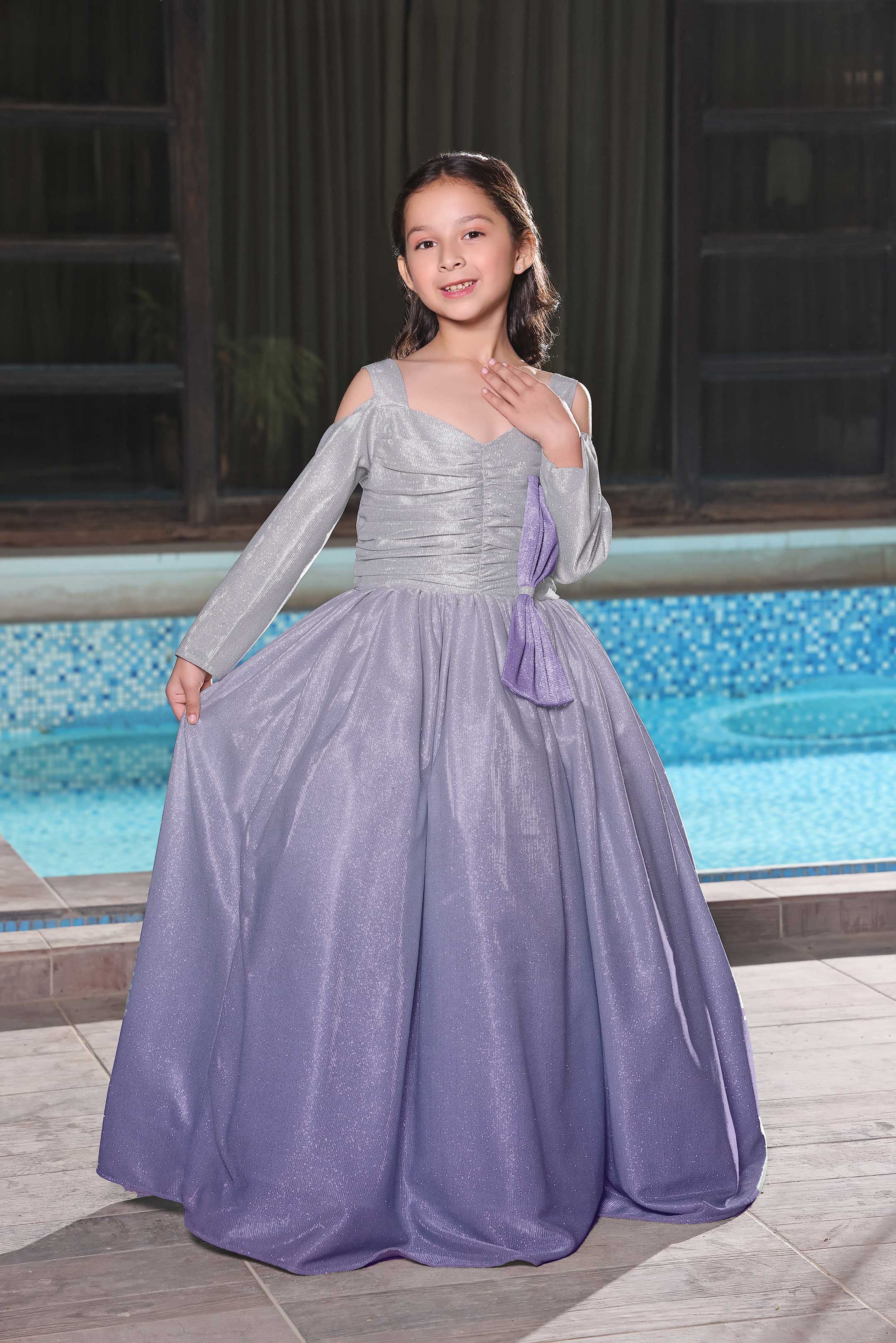 SANA'S moonlight maxi dress Pakistan occasion wear