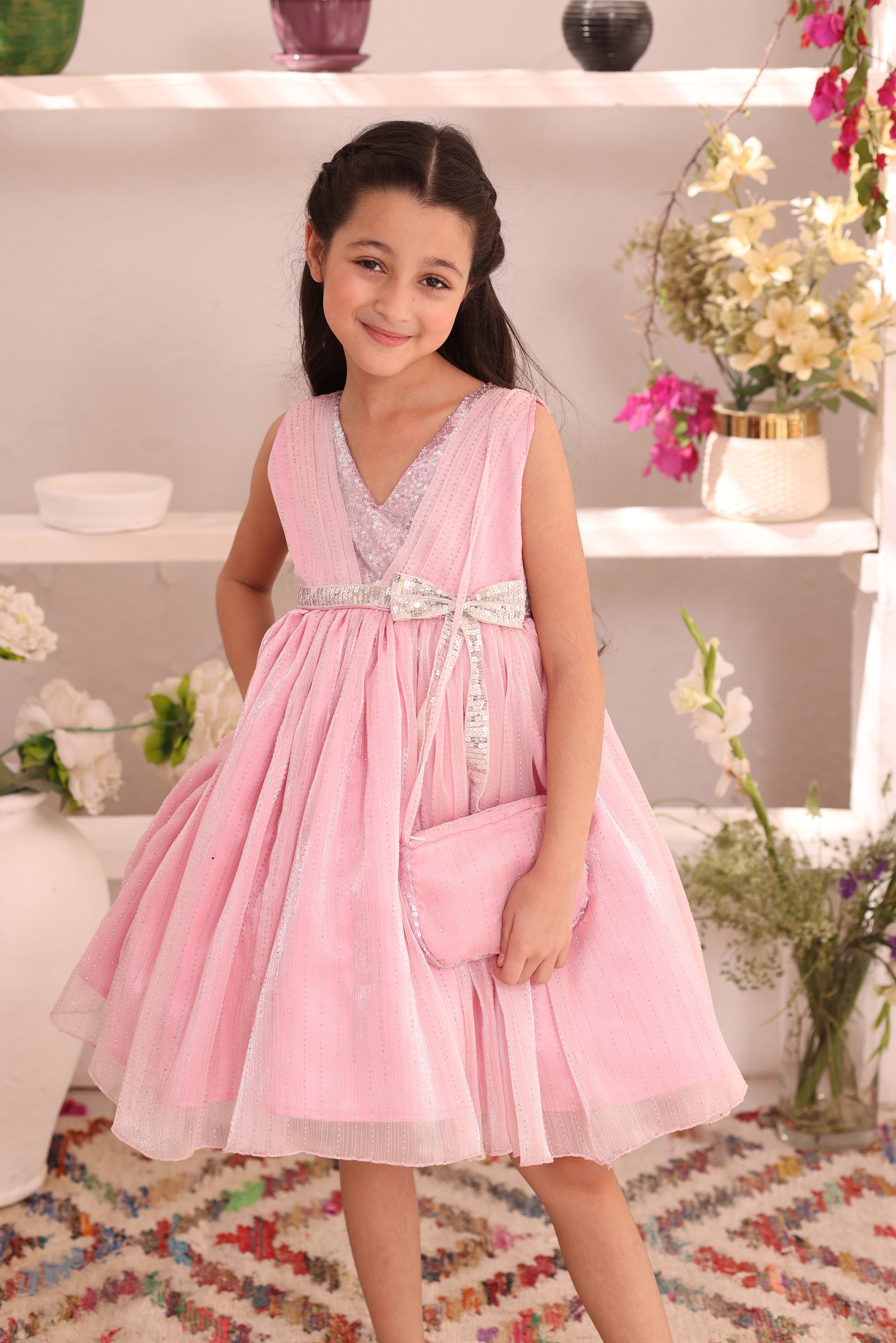 Embellished Lava Crinkle Frock | Eid Edit '26 | F2369