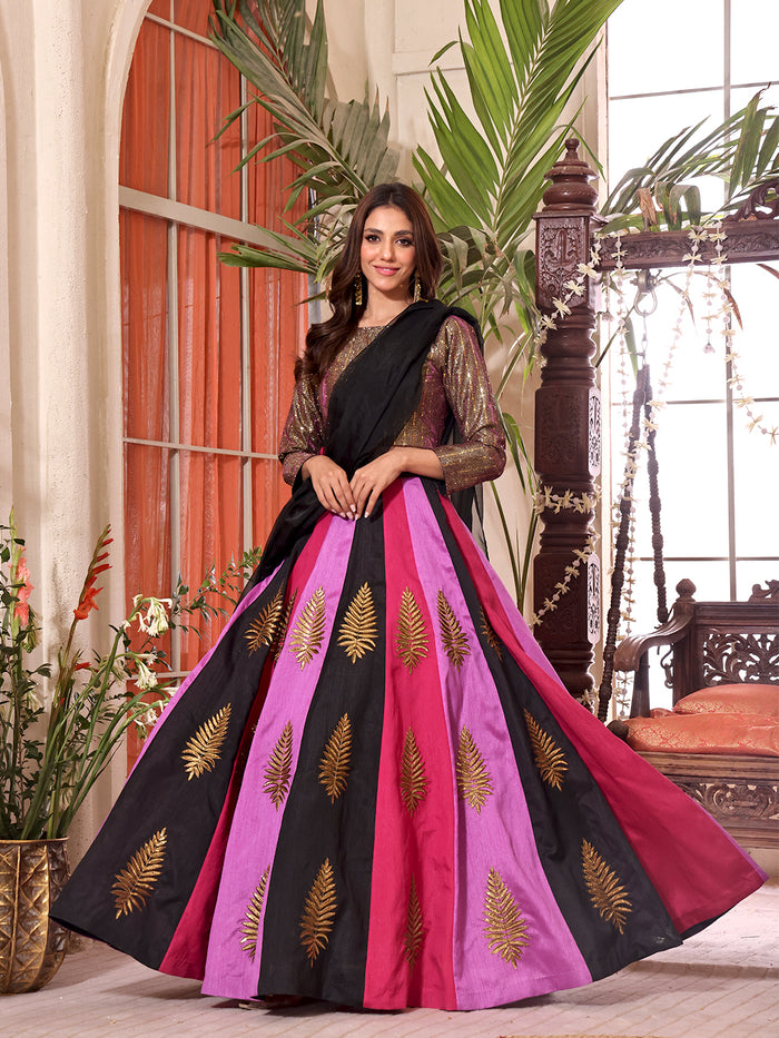 Pure silk lehenga choli on sale