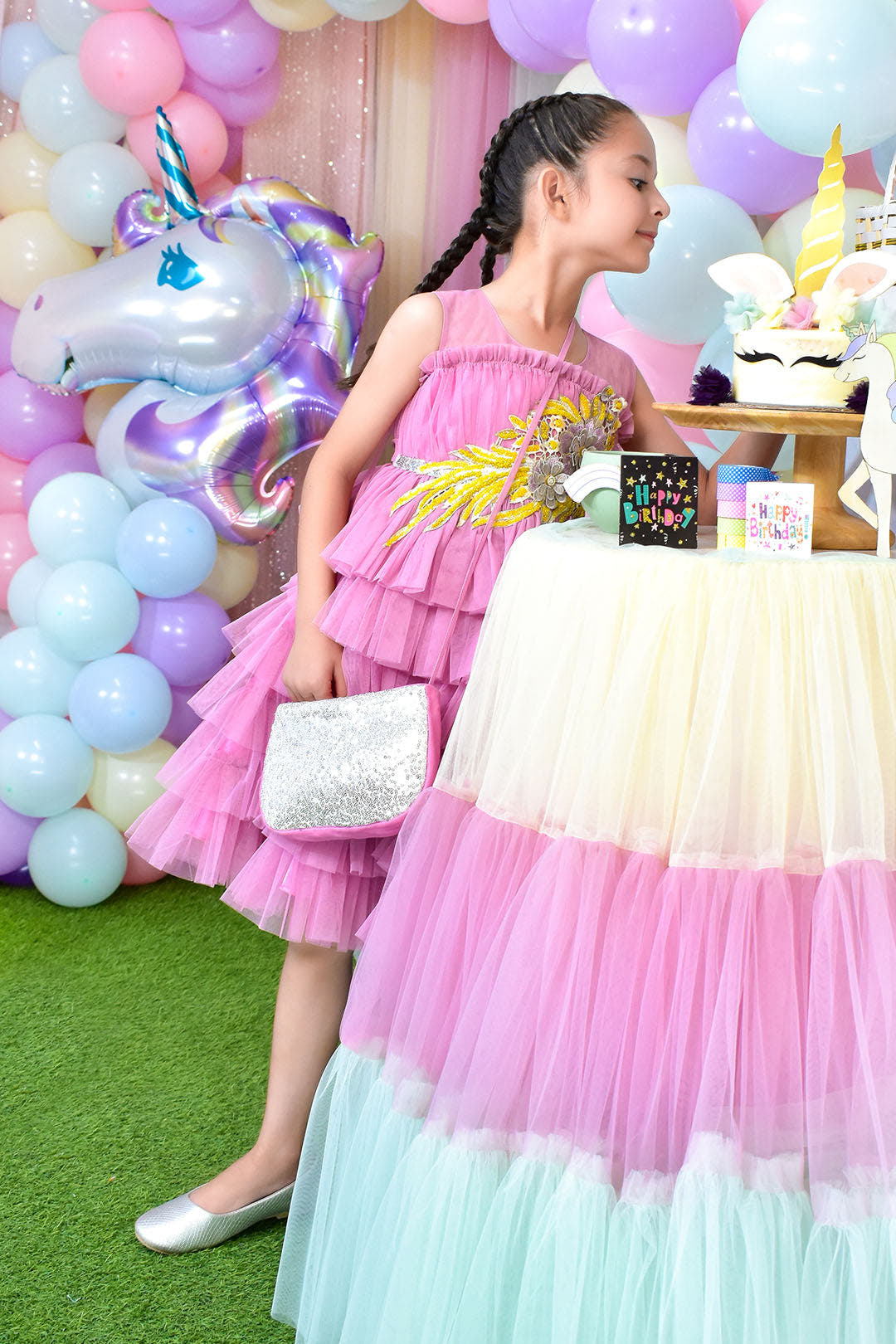 SANA'S frock Pakistan party wear