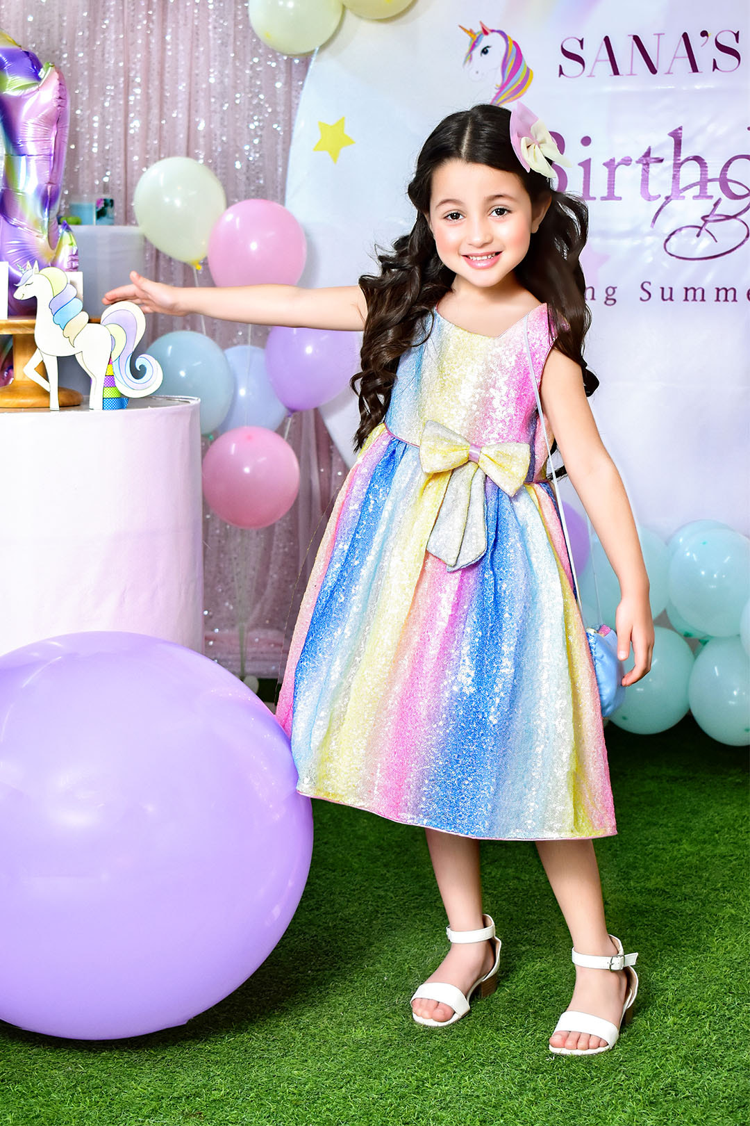 SANA'S frock Pakistan party wear