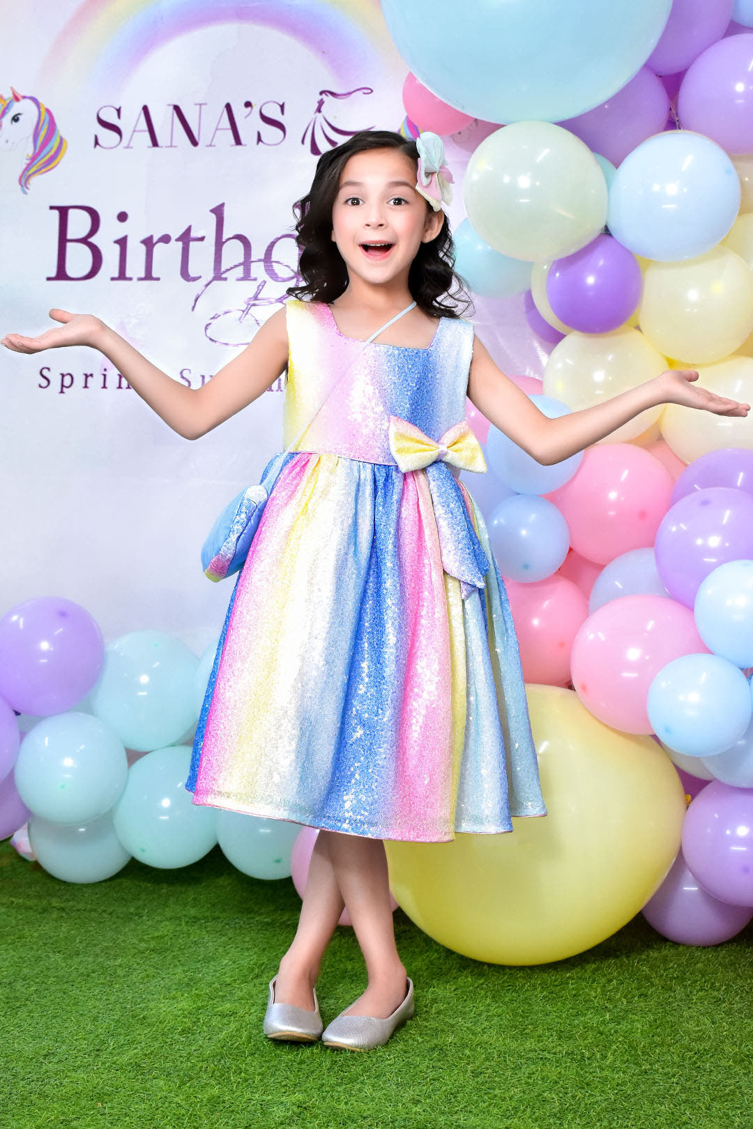 SANA'S frock Pakistan party wear
