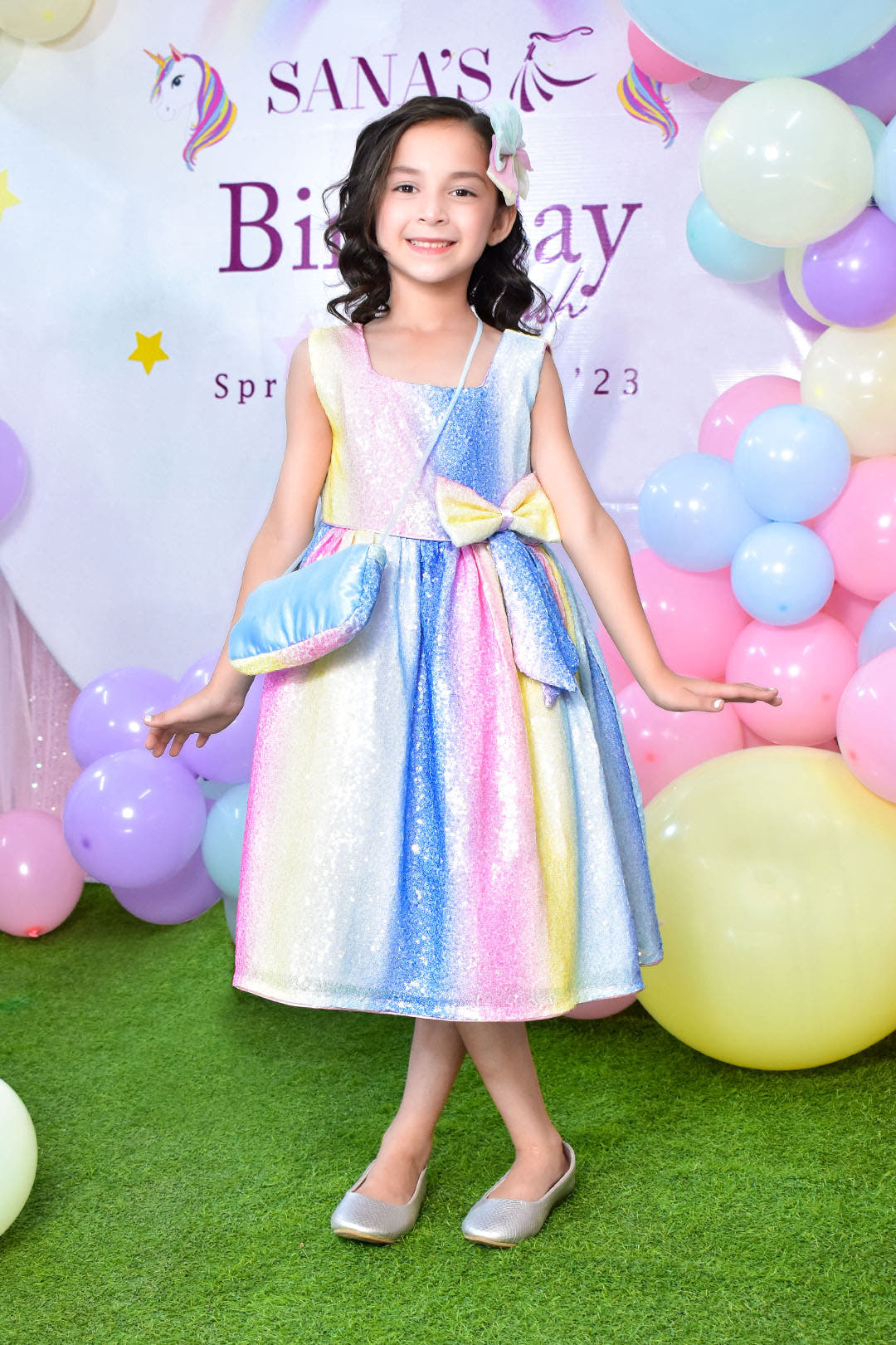 SANA'S frock Pakistan party wear