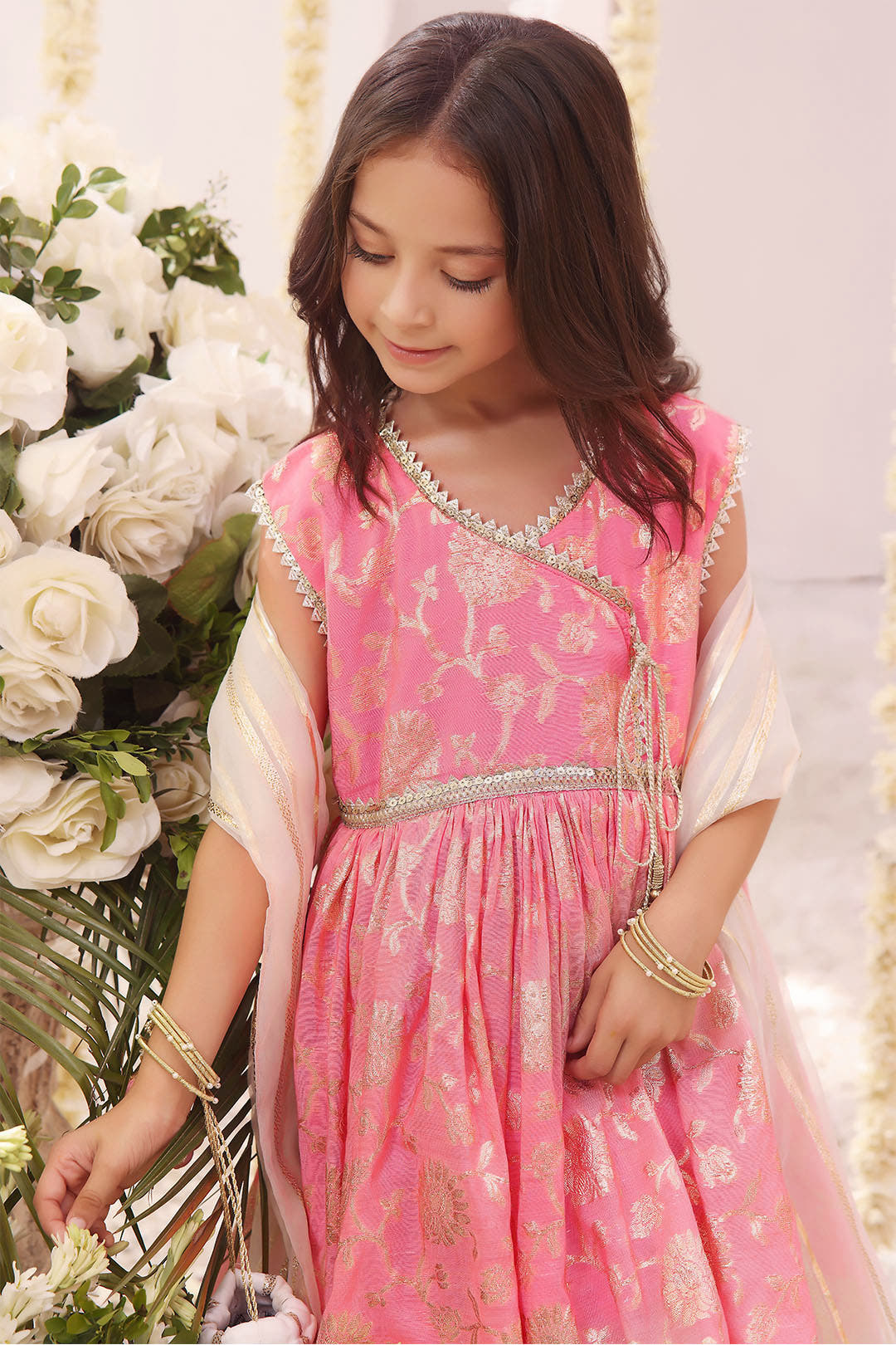SANA'S cotton gharara suit Pakistan occasion wear