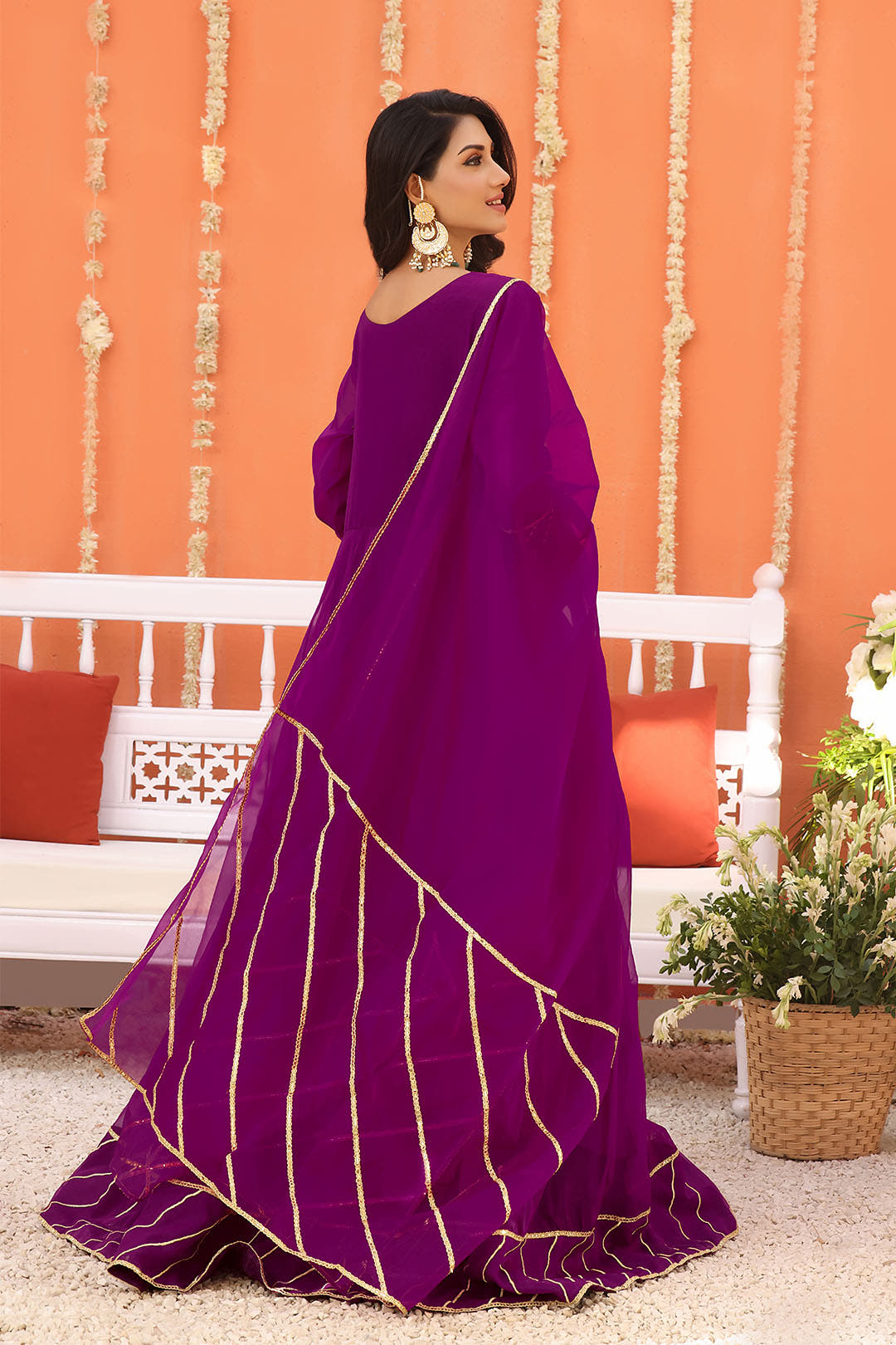 SANA'S maxi dress Pakistan occasion wear