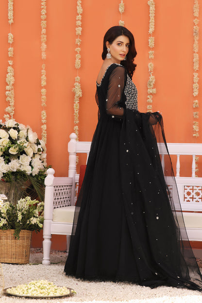 Zardozi Handwork Long Maxi | TEHWAAR | M202285