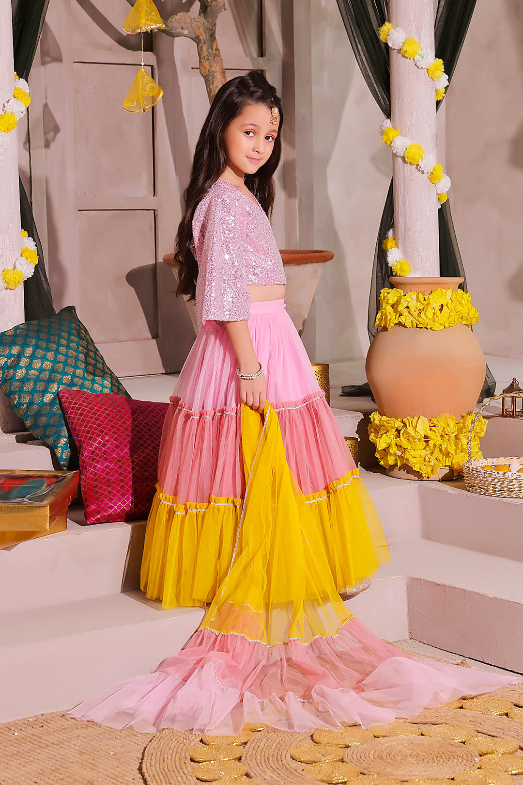 SANA'S net lehenga Pakistan occasion wear