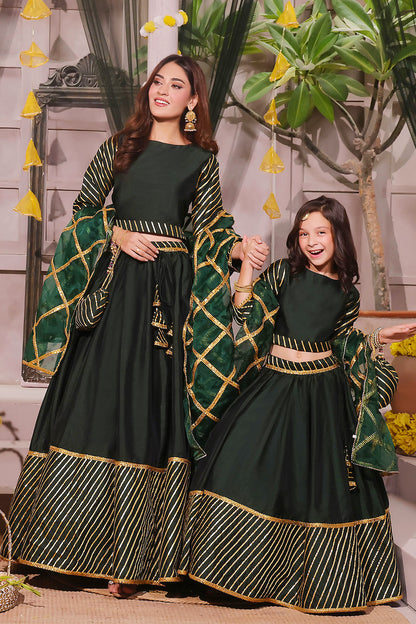 Gotta Embroidered Lehenga Choli | SHENDI | L3193
