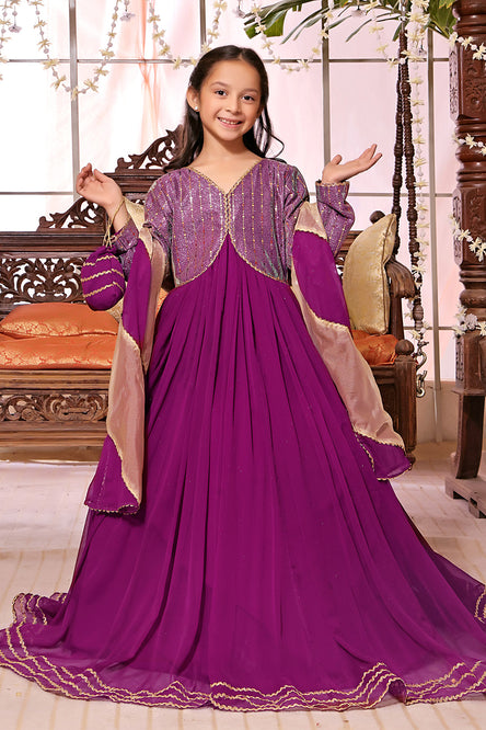 Long dress small girl outlet