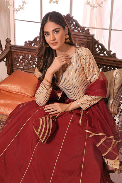 Moonlight & Raw Silk Lehenga Choli | L123200
