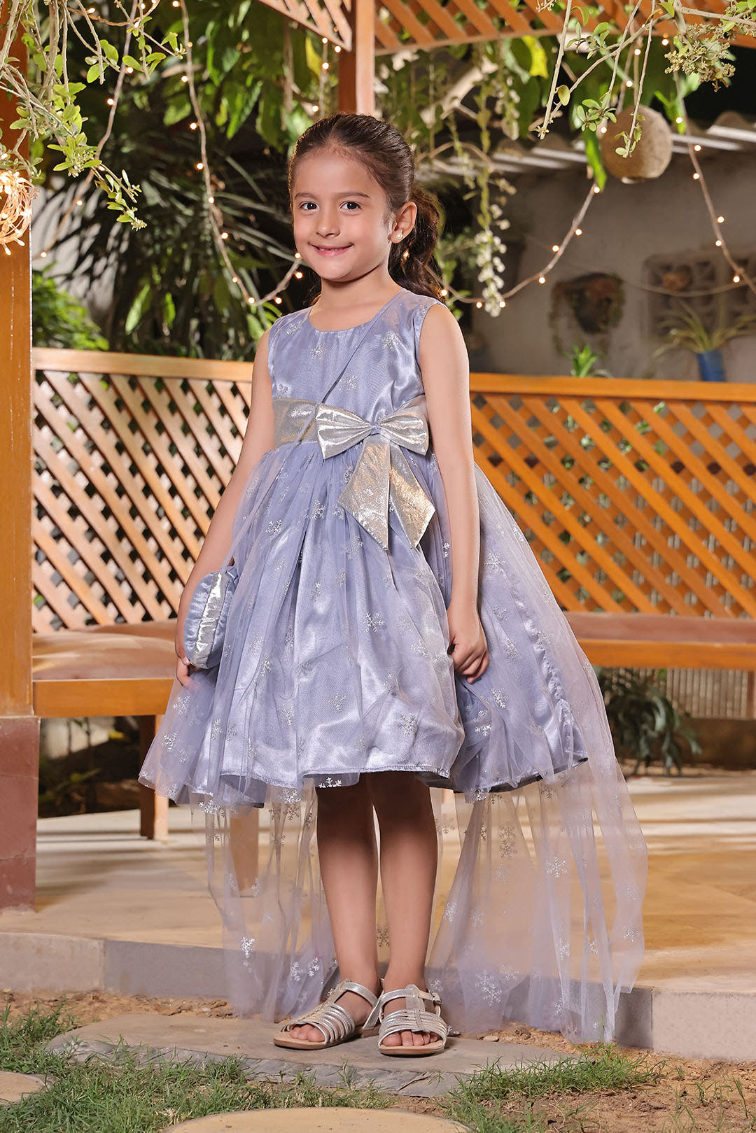 SANA'S net frock Pakistan occasion wear