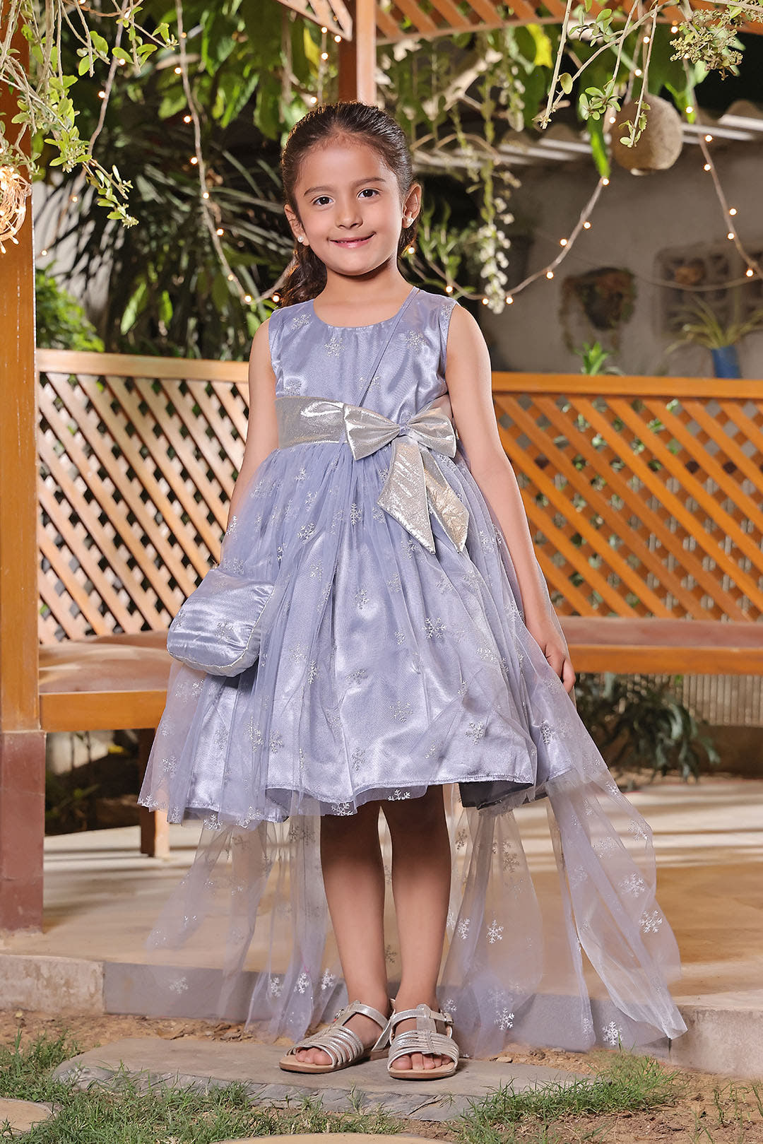 SANA'S net frock Pakistan occasion wear