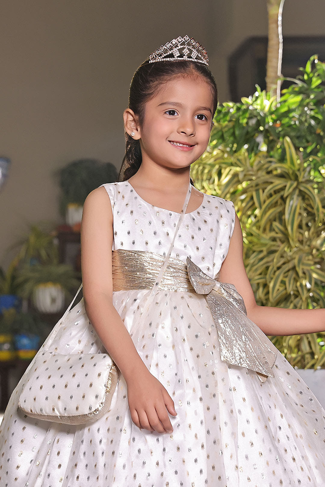 SANA'S organza frock Pakistan Eid