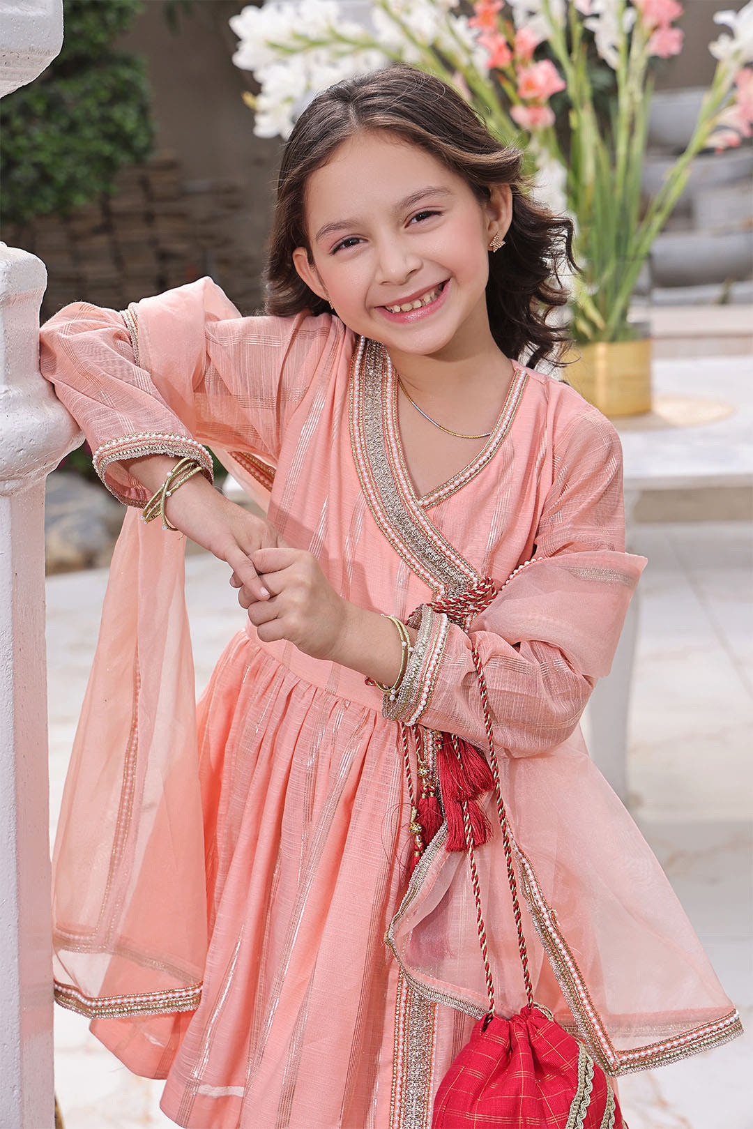 SANA'S gharara suit Pakistan Eid