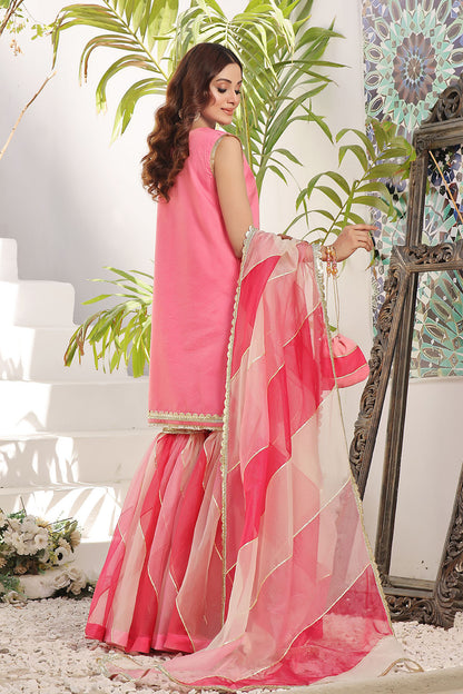 Zari Organza Gharara Suit | New Arrivals | G123225