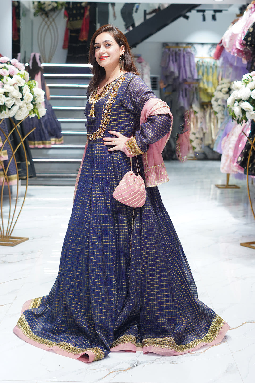 SANA'S ladies maxi Pakistan occasion wear
