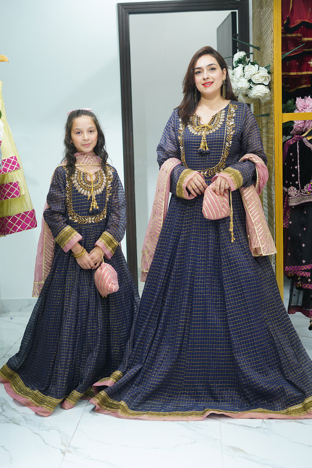 SANA'S ladies maxi Pakistan occasion wear