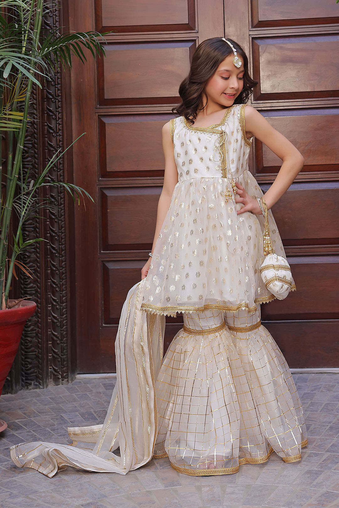 SANA'S girls gharara Pakistan occasion wear