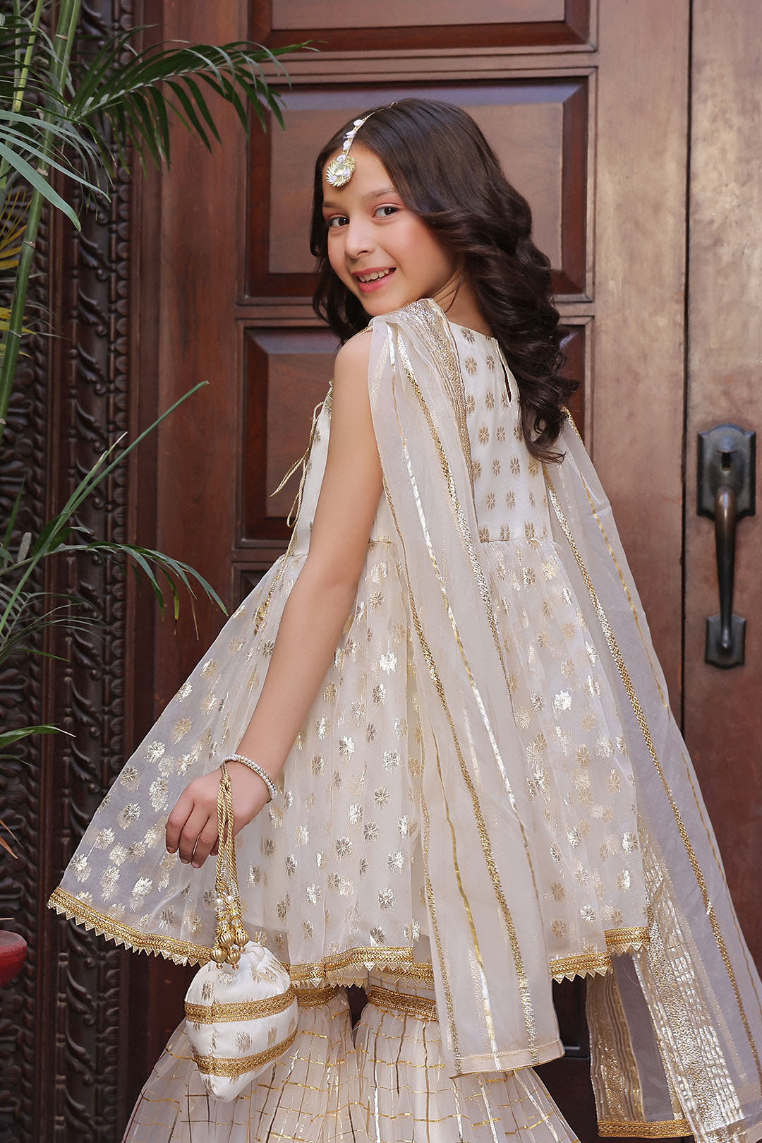 SANA'S girls gharara Pakistan occasion wear