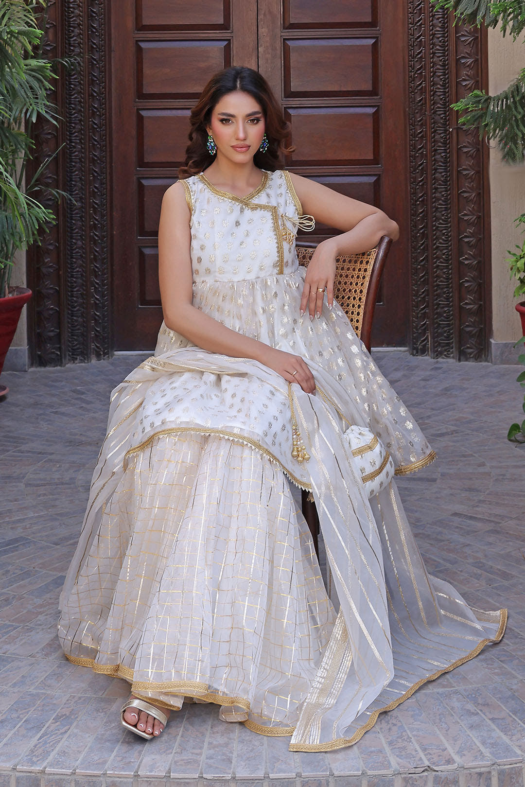 SANA'S ladies gharara Pakistan occasion wear