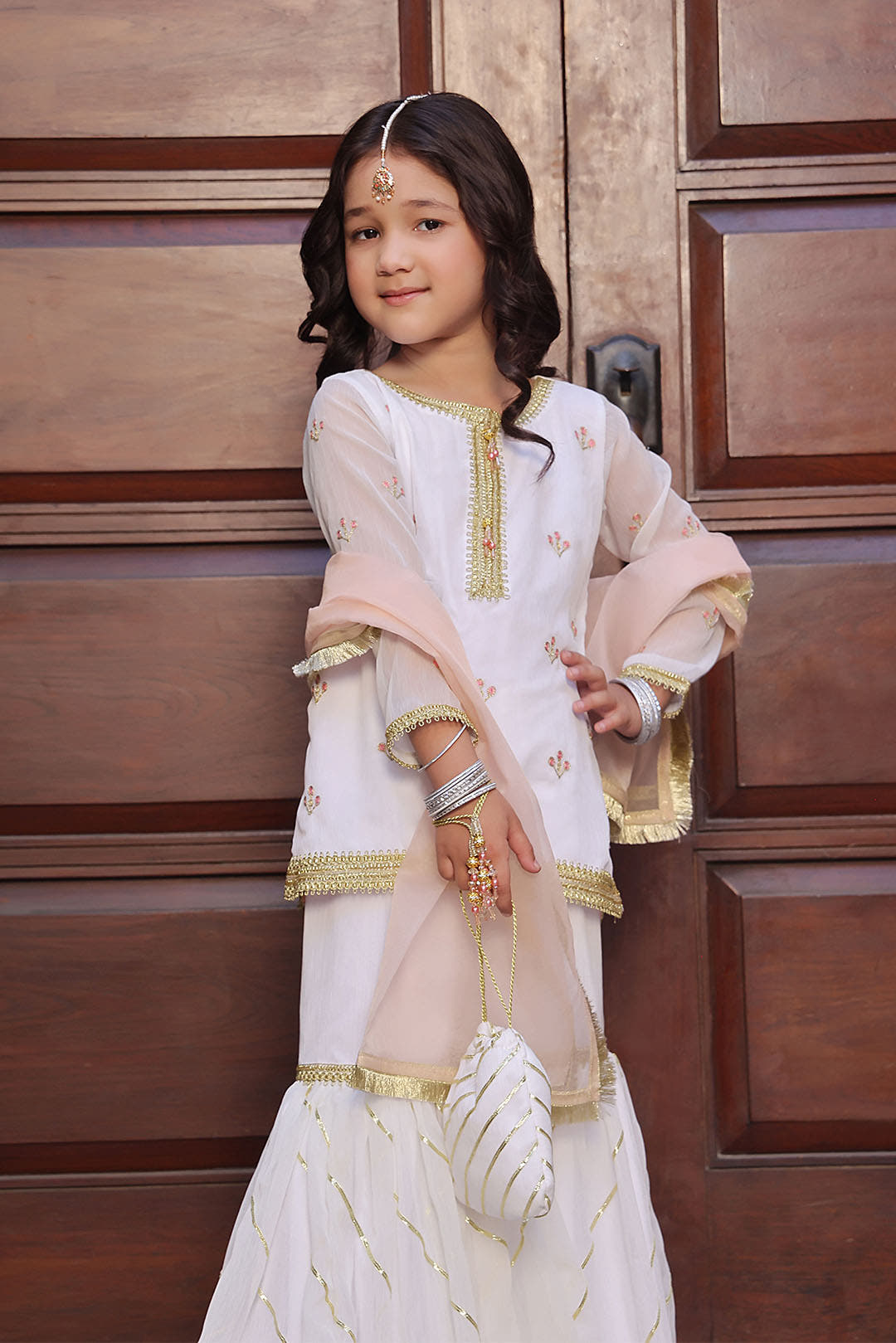 SANA'S girls gharara Pakistan occasion wear