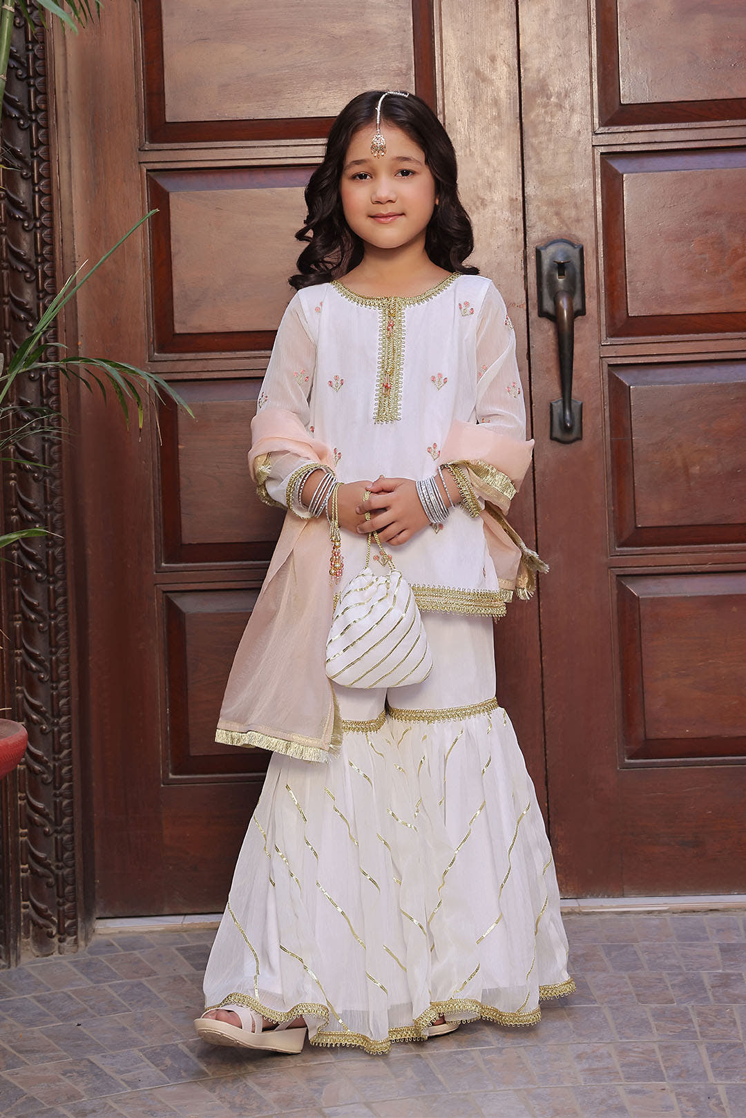 SANA'S girls gharara Pakistan occasion wear
