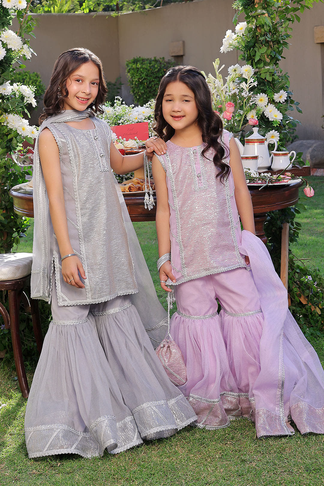 SANA'S girls gharara Pakistan occasion wear