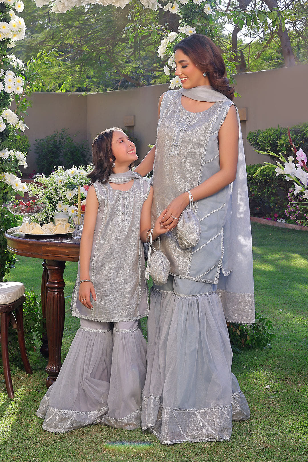 SANA'S girls gharara Pakistan occasion wear