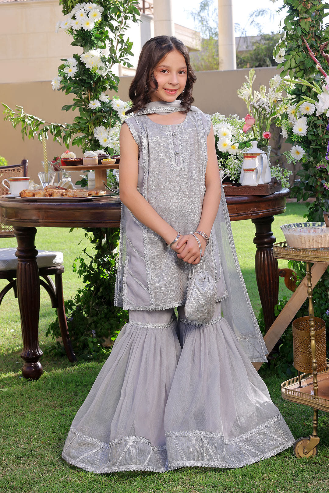 SANA'S girls gharara Pakistan occasion wear