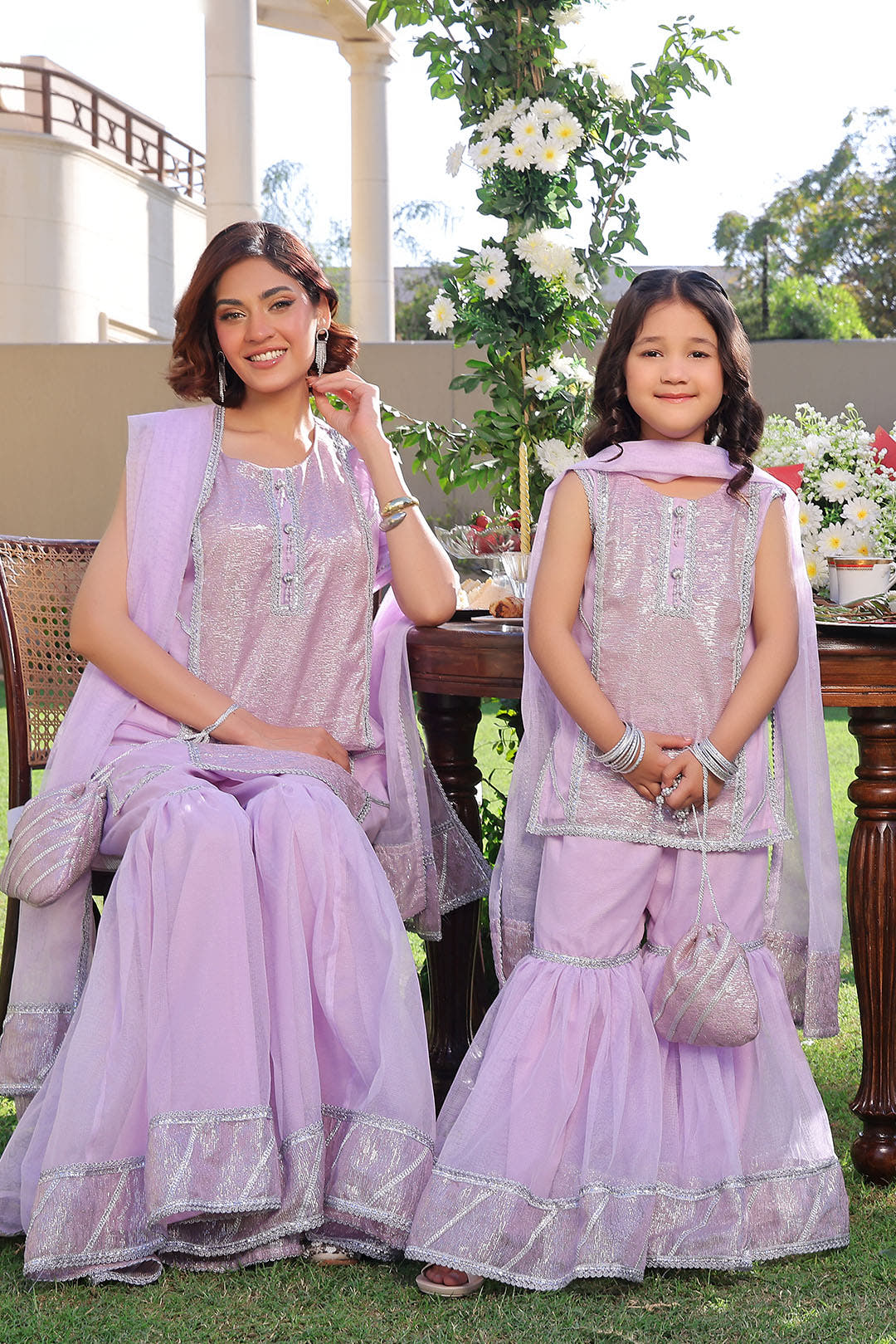SANA'S girls gharara Pakistan occasion wear