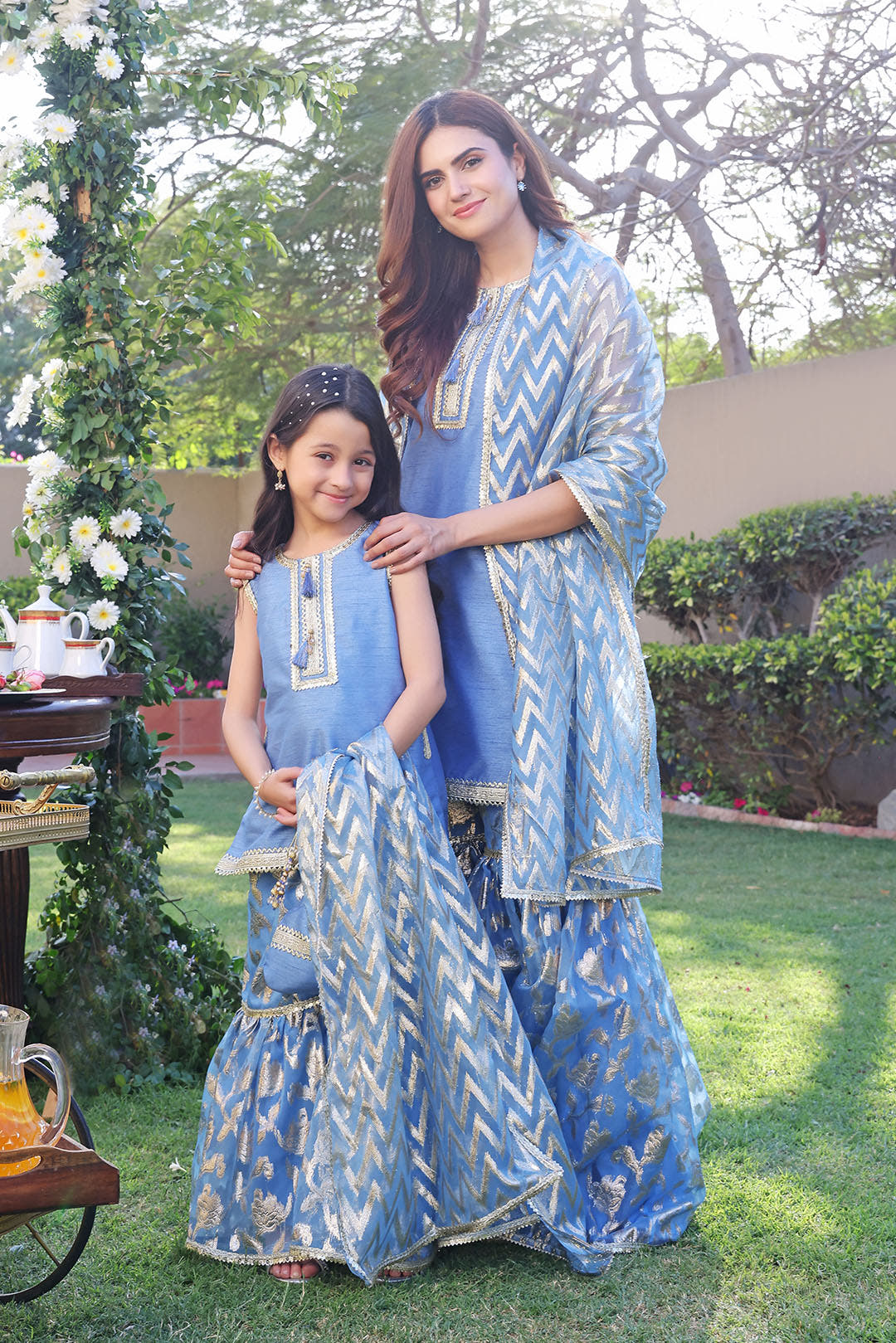 SANA'S girls gharara Pakistan occasion wear