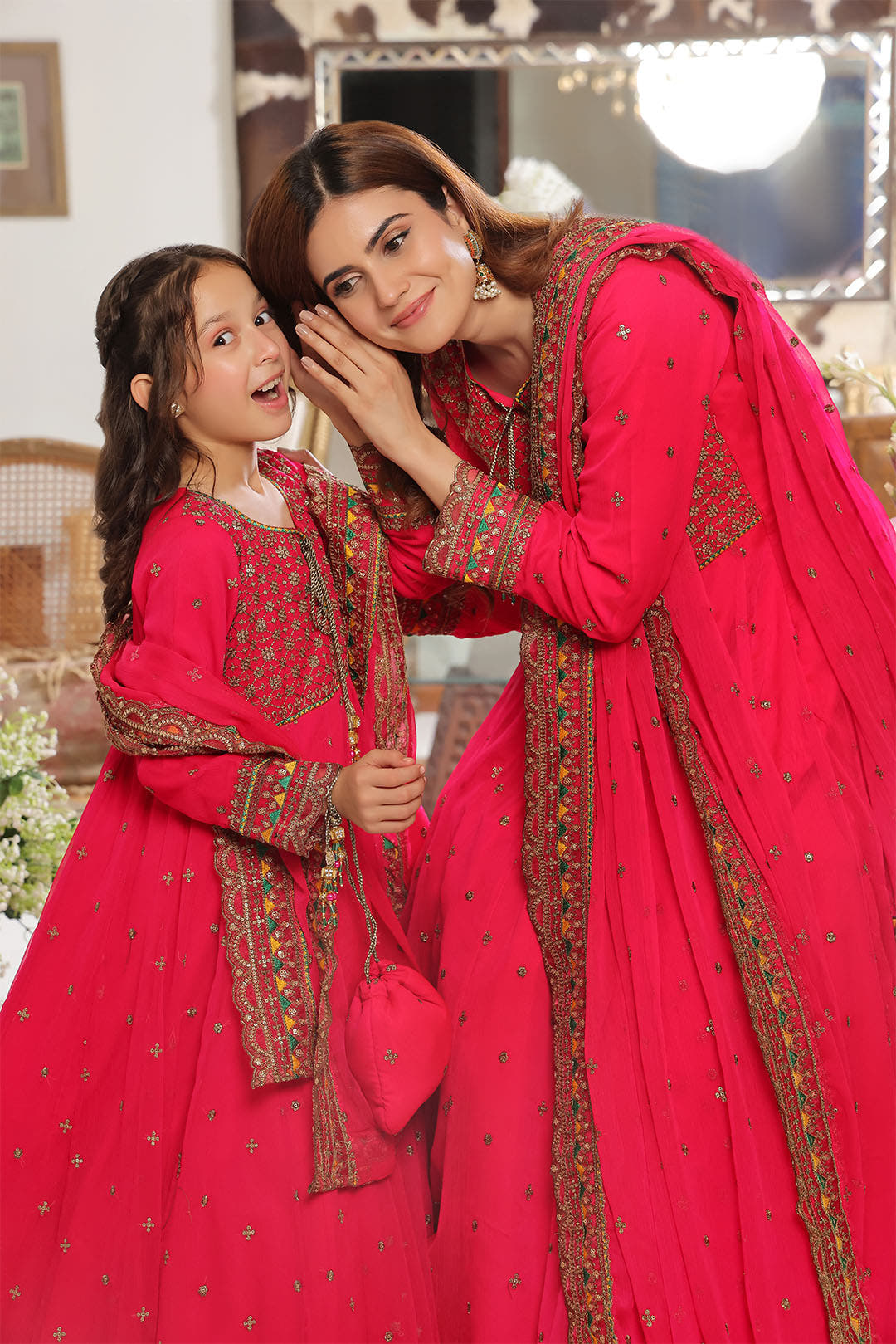 SANA'S girls maxi Pakistan occasion wear