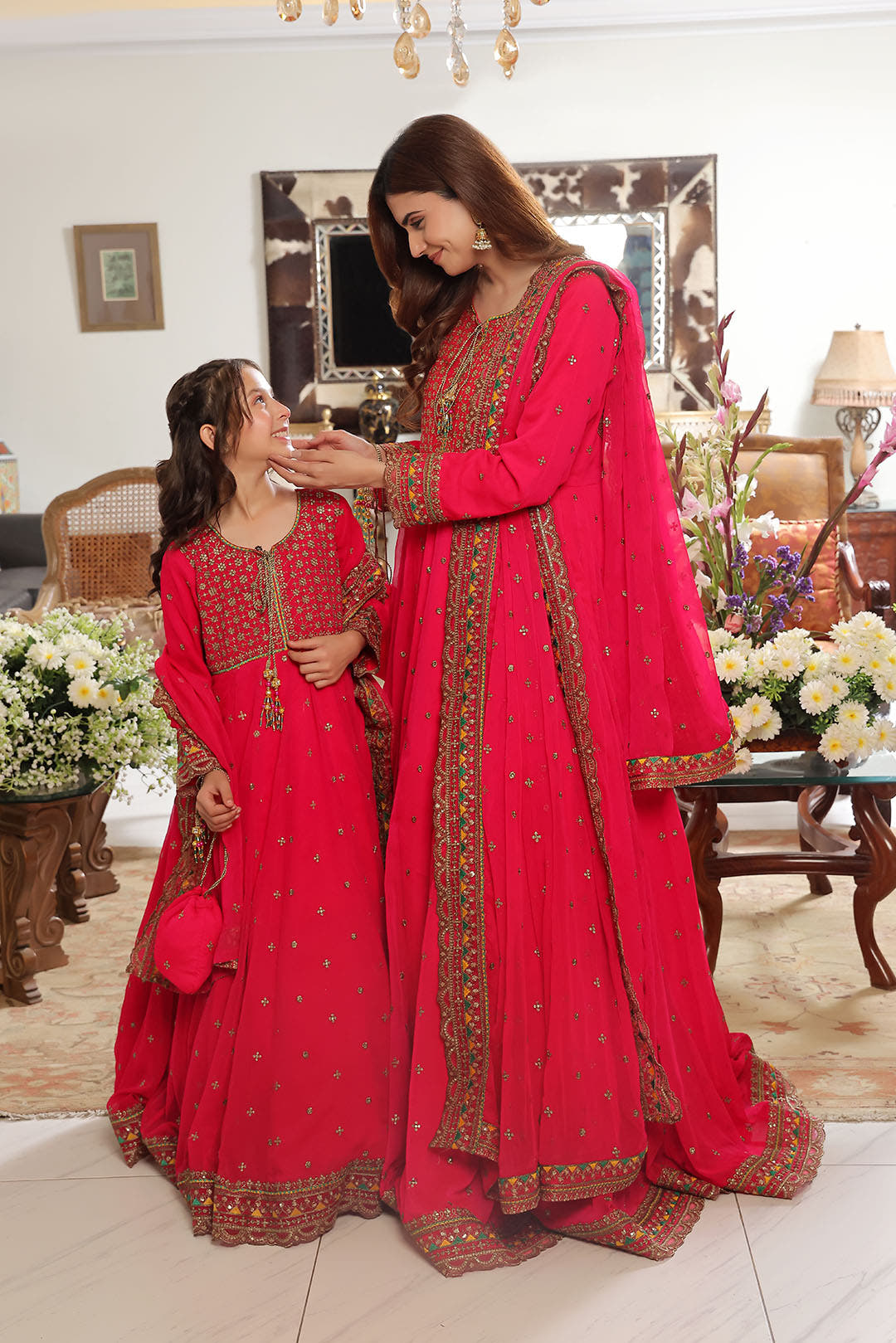 SANA'S girls maxi Pakistan occasion wear