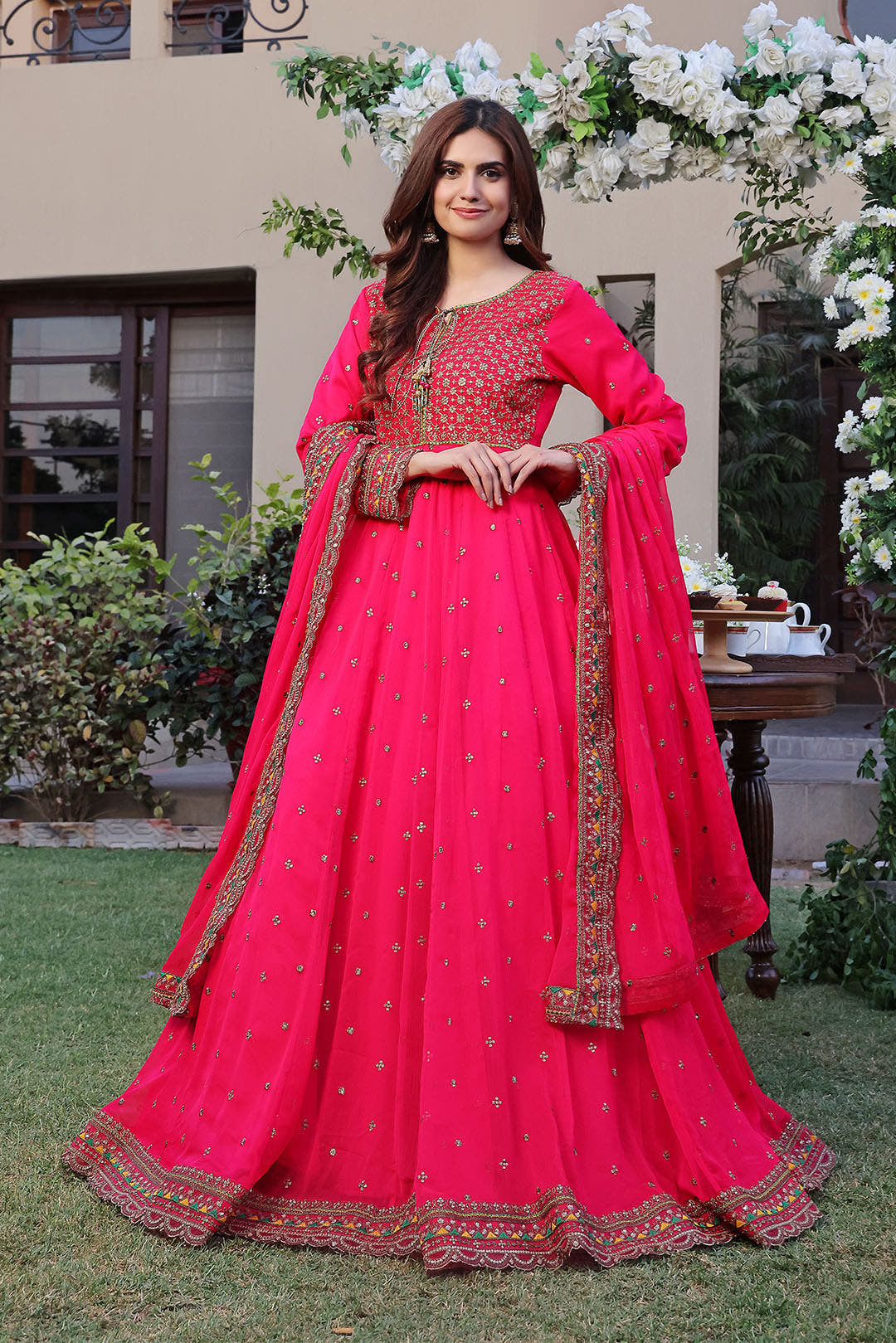 SANA'S ladies maxi Pakistan occasion wear