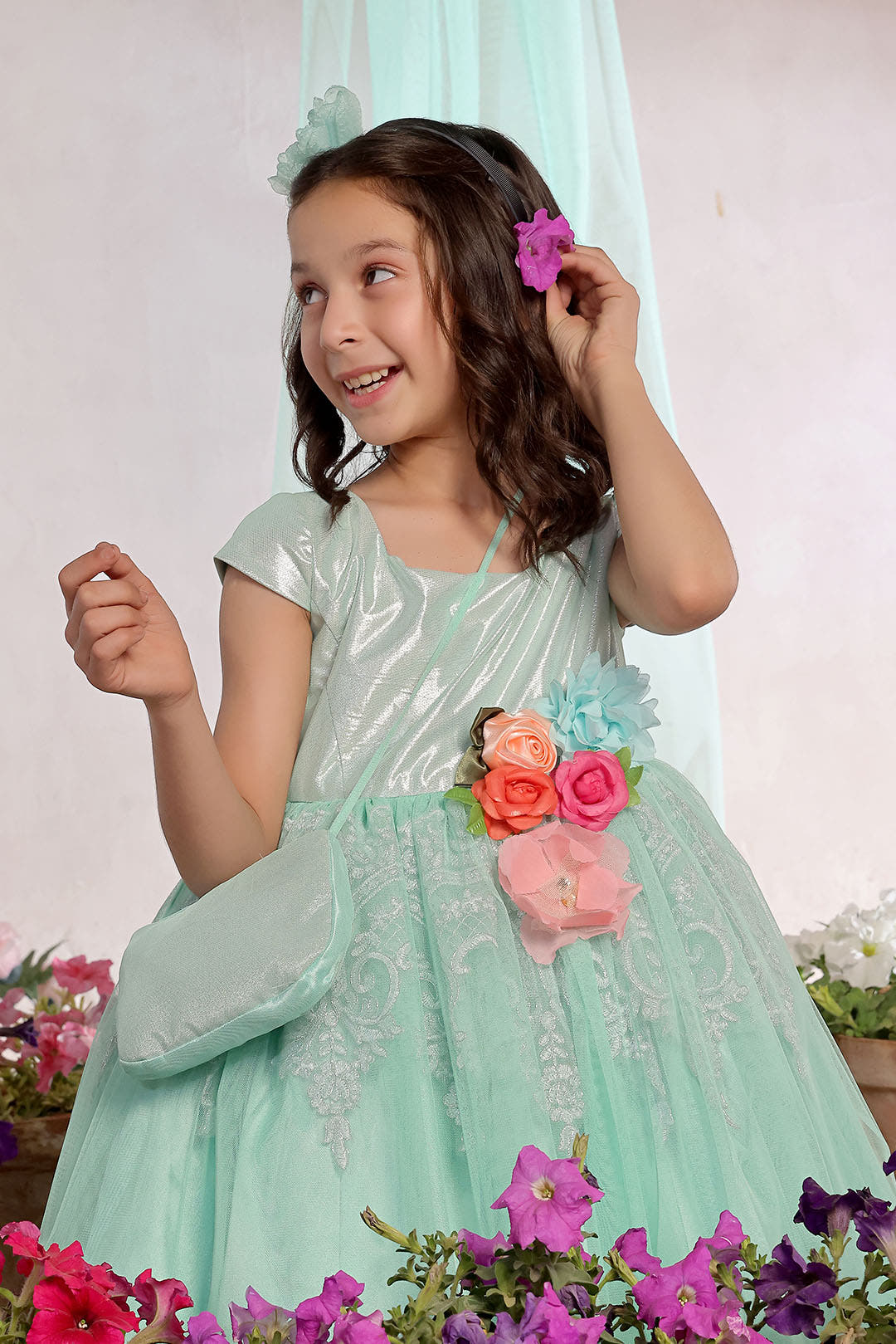 SANA'S fancy frock Pakistan occasion wear