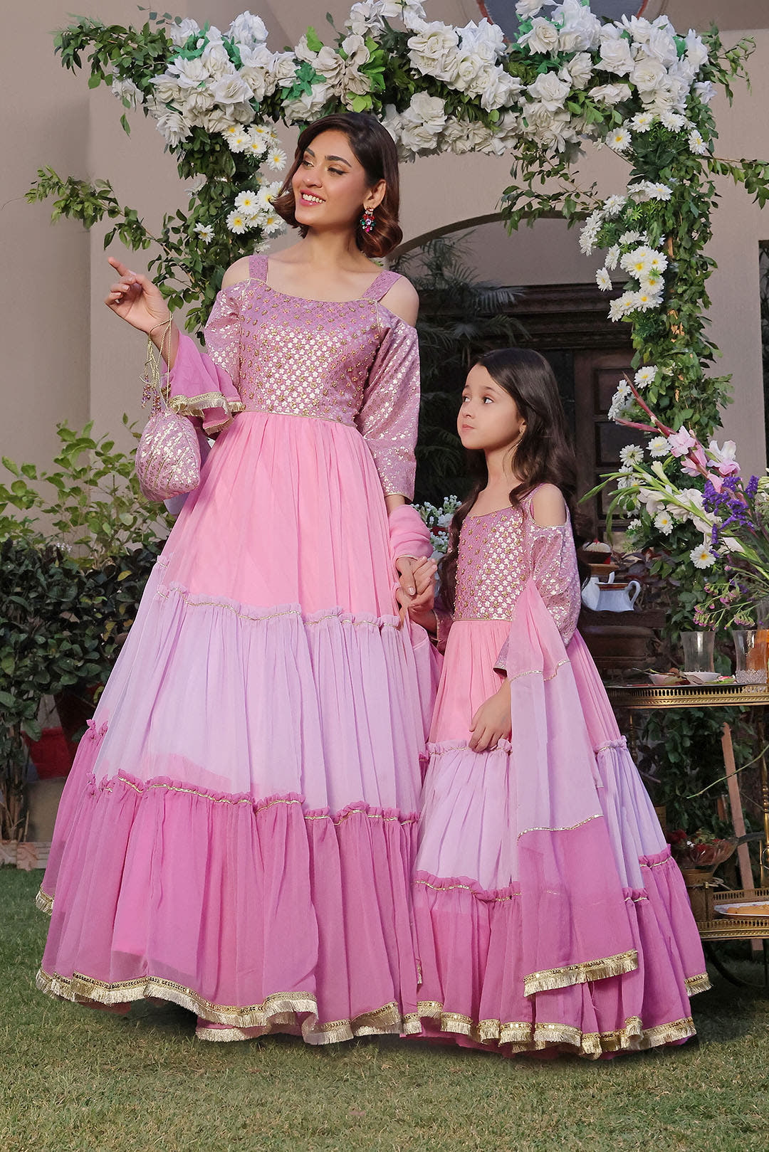 SANA'S girls lehnga Pakistan occasion wear