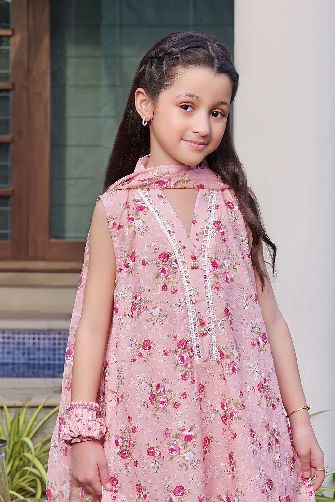 SANA'S printed cotton suit Pakistan occasion wear
