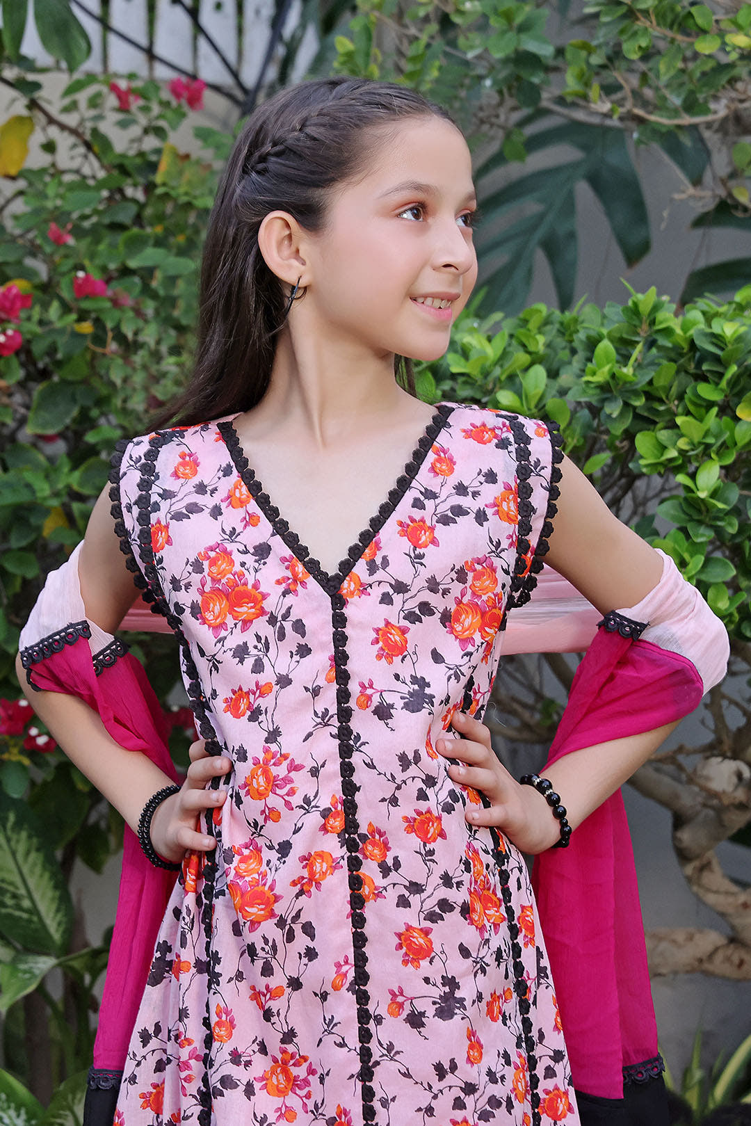SANA'S printed cotton suit Pakistan occasion wear