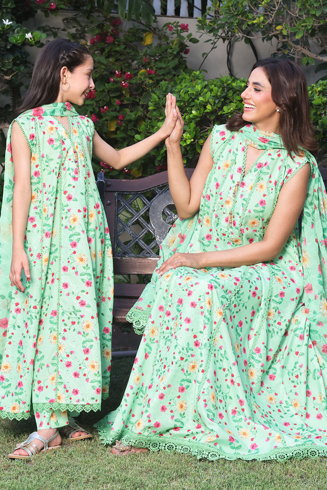 SANA'S printed lawn suit Pakistan occasion wear