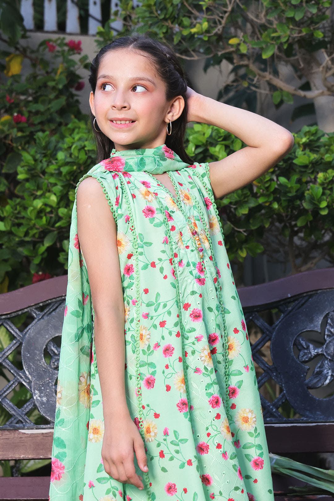SANA'S printed lawn suit Pakistan occasion wear